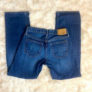 🌿 Old Navy Medium Wash Premium Denim Straight Leg Jeans Size 28x30